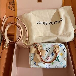 Louis Vuitton x Takashi Murakami Nano Speedy